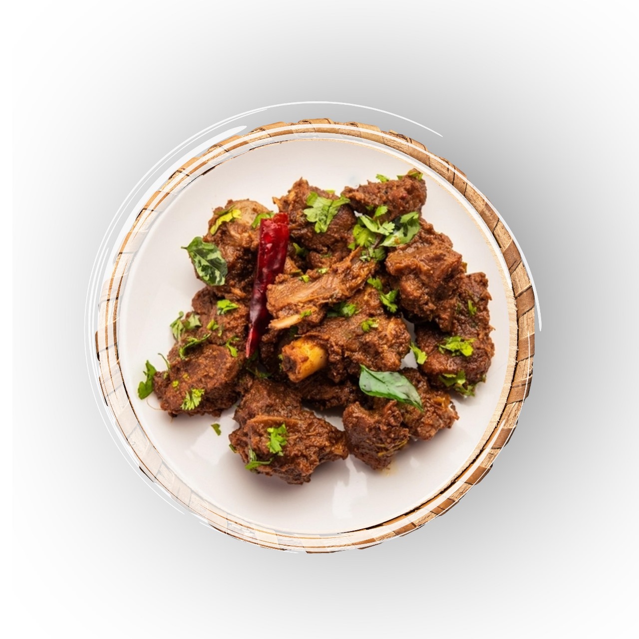 Champaran Mutton Dry (4 pieces)